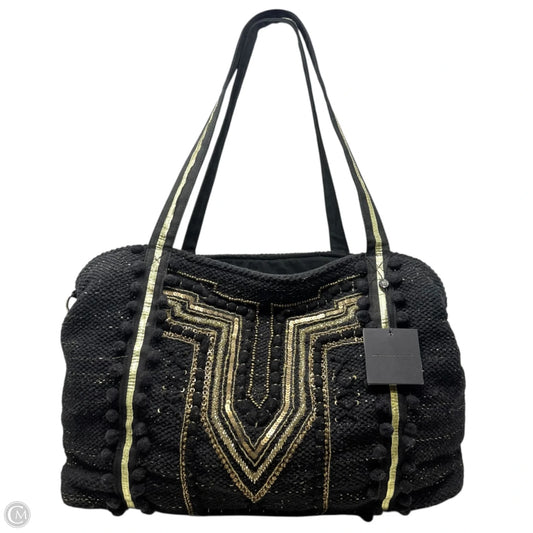 Luxe Love Hand BeadedTote By America & beyond, Size: Large