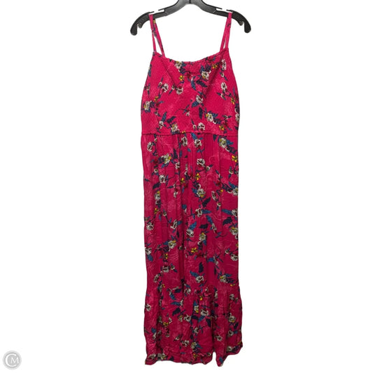 Jumpsuit By Jessica Simpson In Pink, Size: Xl