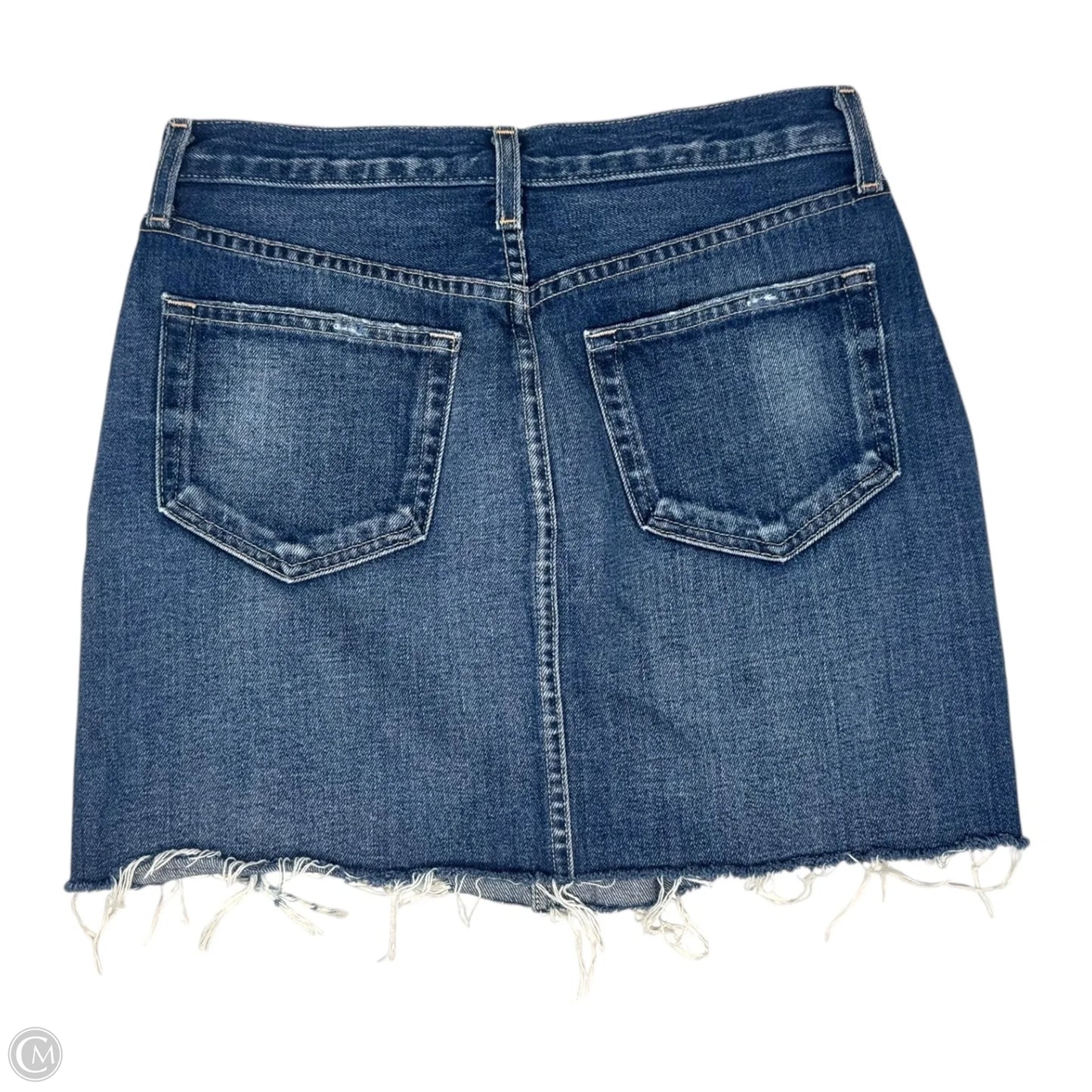 Skirt Mini & Short By L Agence In Blue Denim, Size: 2