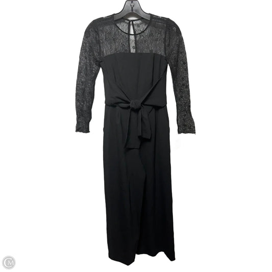 Lacey Wide Leg Jumpsuit By Zara Basic In Black, Size: L