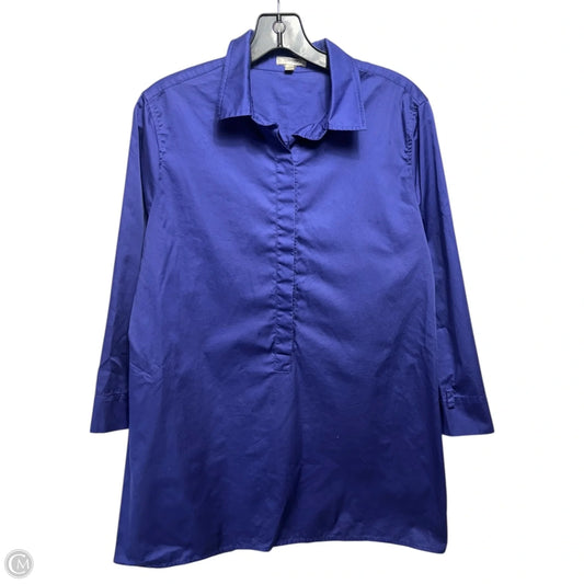 Tunic Long Sleeve By Tyler Boe In Purple, Size: M