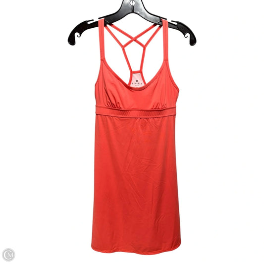 Athletic Dress By Athleta In Orange, Size: Xs