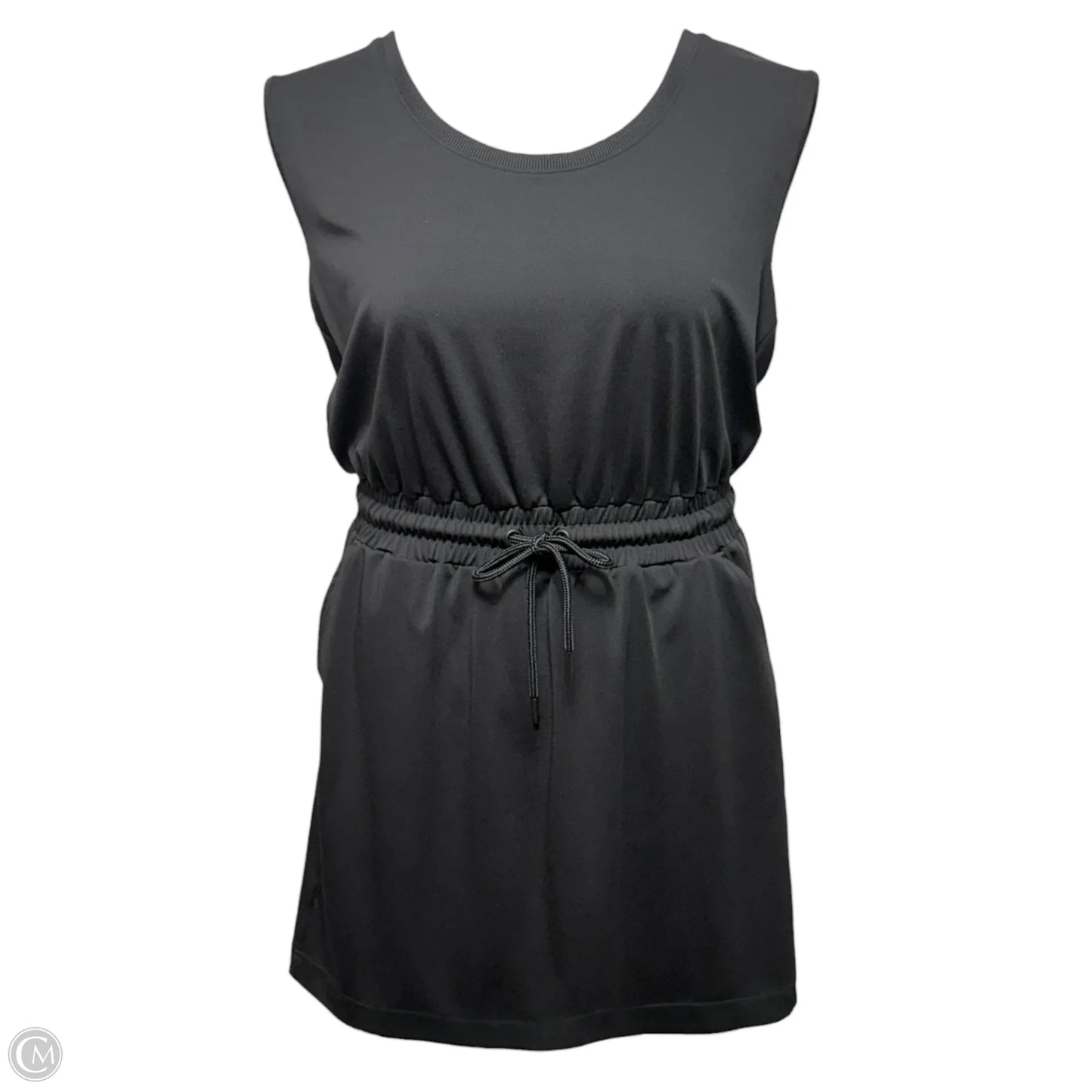 Luvstretch Drawstring Pocket Dress By Lou And Grey In Black, Size: XS
