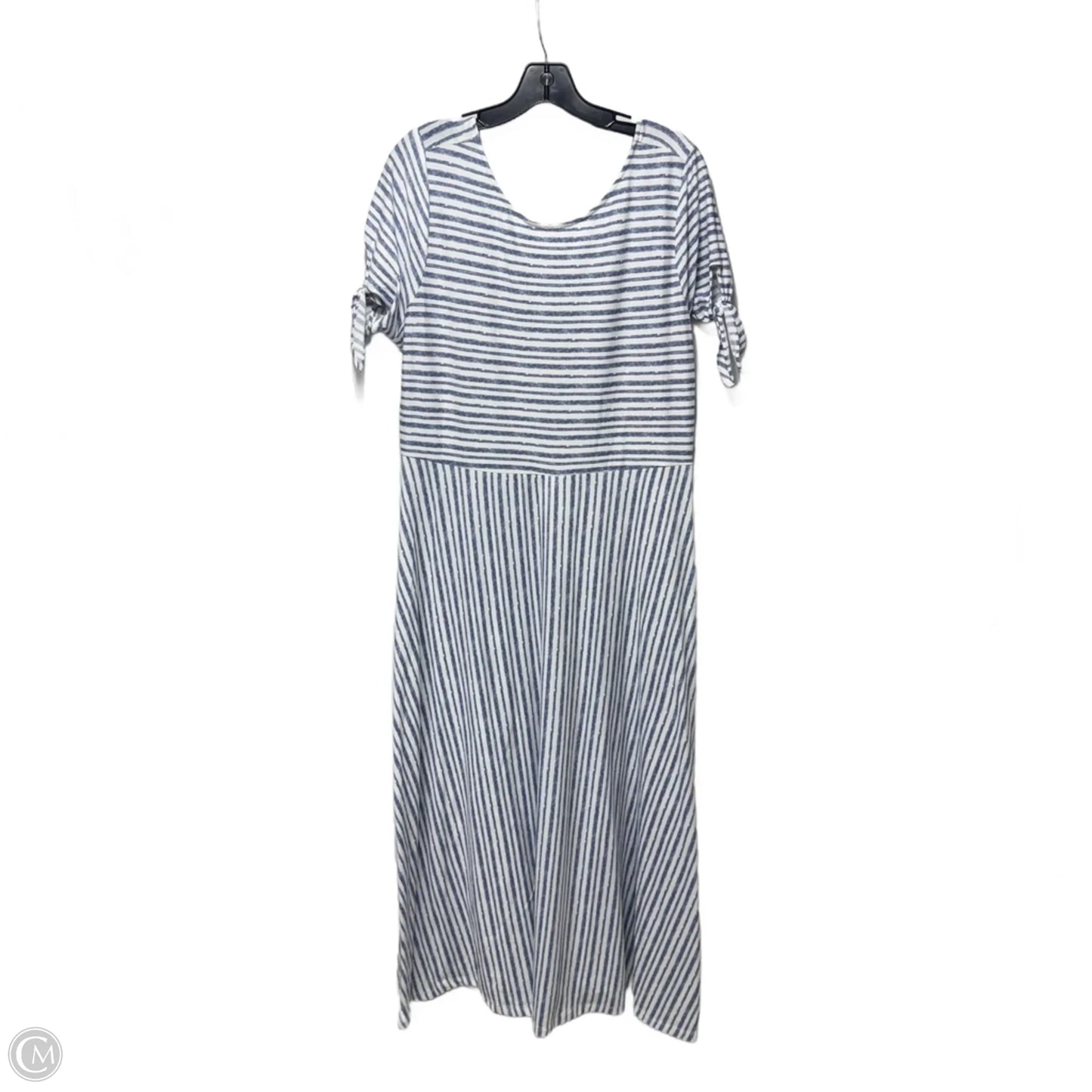 Dress Casual Maxi By Emma And Michele In Striped Pattern, Size: Xl