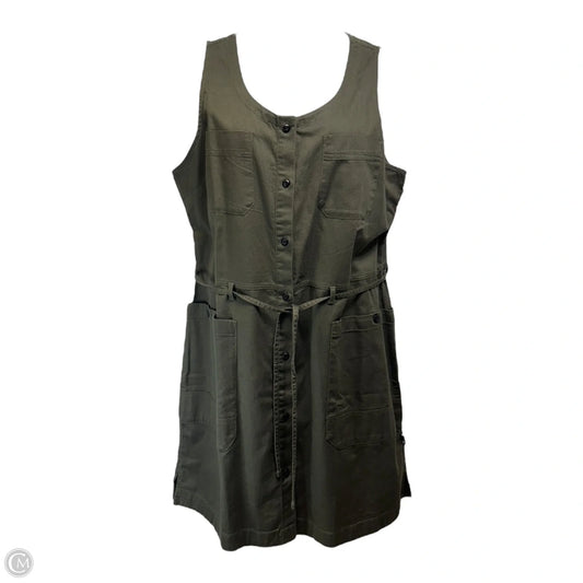Athletic Dress By The North Face In Green, Size: Xl