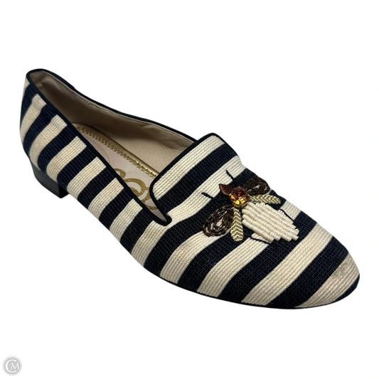 Jill Bee Beaded Loafers By Sam Edelman In Striped Pattern, Size: 8