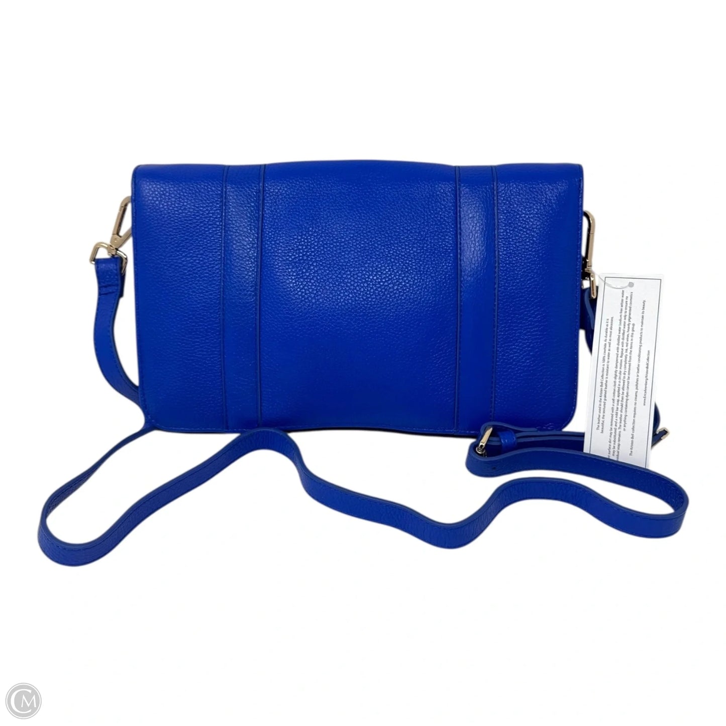 Crossbody Handbag Leather By Kristin Bell for Erica Anenberg, Size: Medium