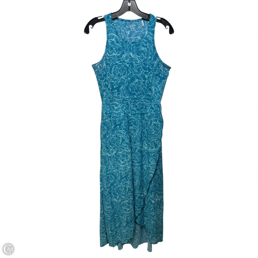 Sunkissed Maxi Dress By Toad & Co In Deepwater Batik Floral Print, Size: S