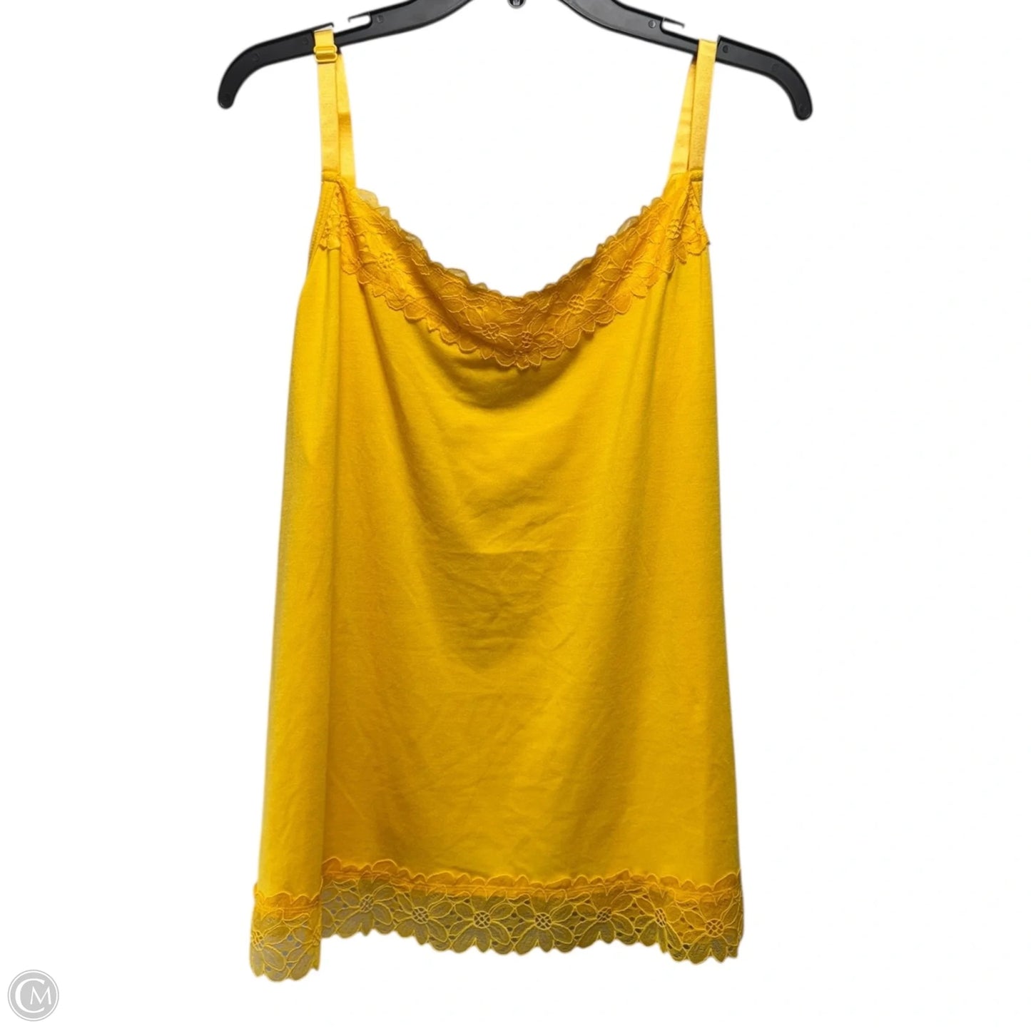 Top Cami By Cato In Yellow, Size: 22