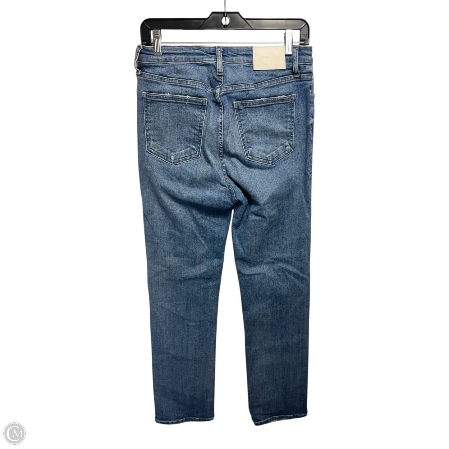 Jeans Straight By Jonathan Simkhai In Blue Denim, Size: 6/28