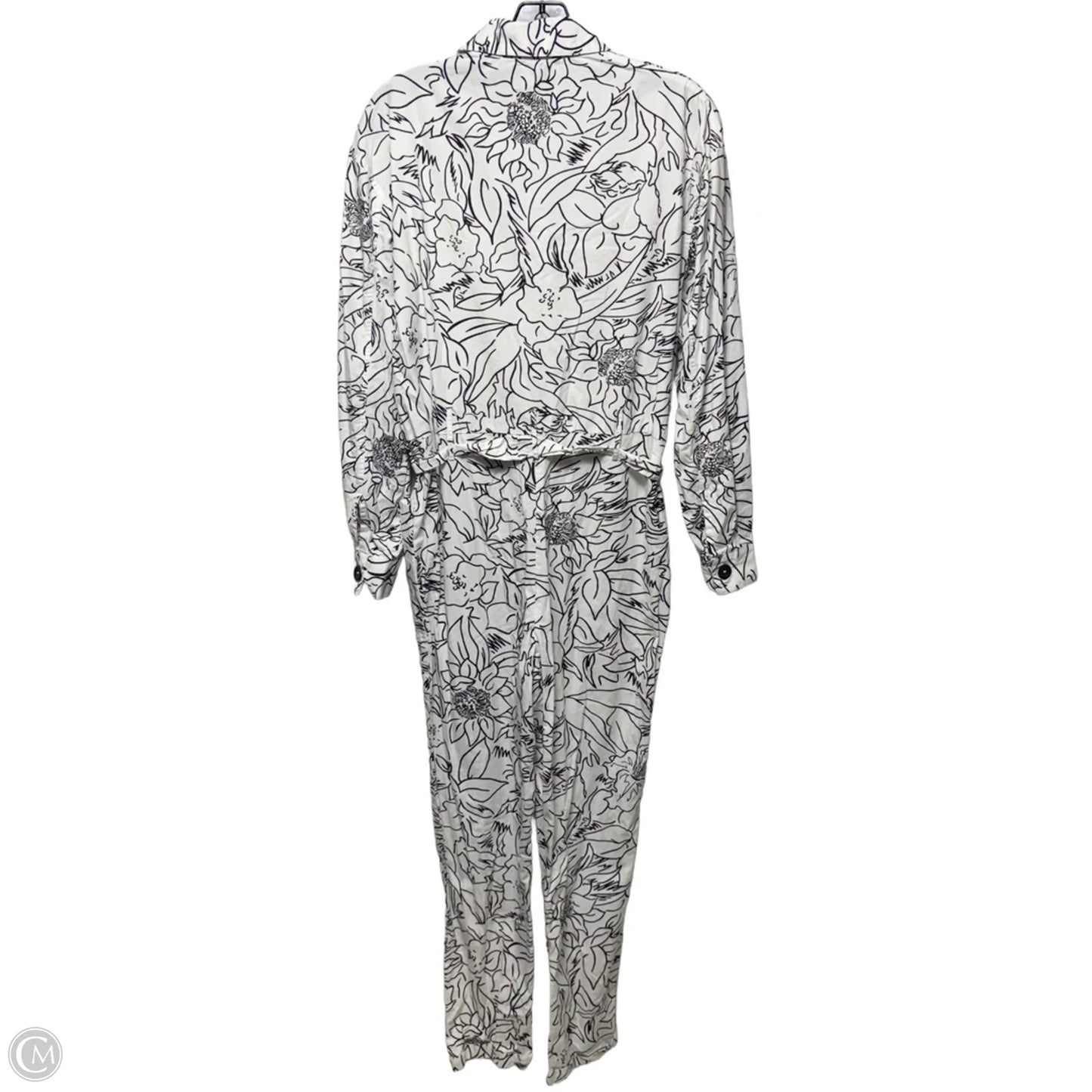 Jumpsuit By Asos In Black & White, Size: 2