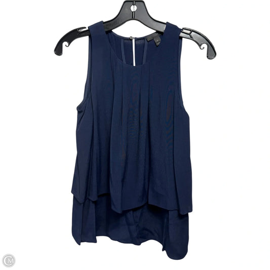 Top Sleeveless By J. Crew In Blue, Size: 0