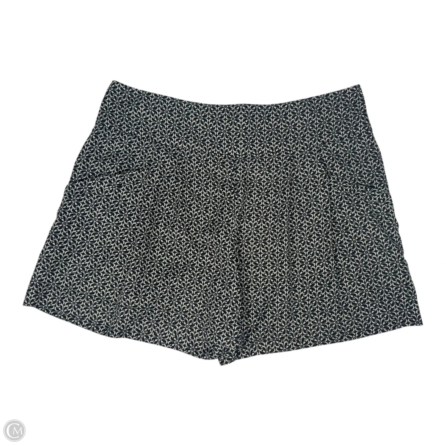 Shorts By Loft In Black & Cream, Size: 6
