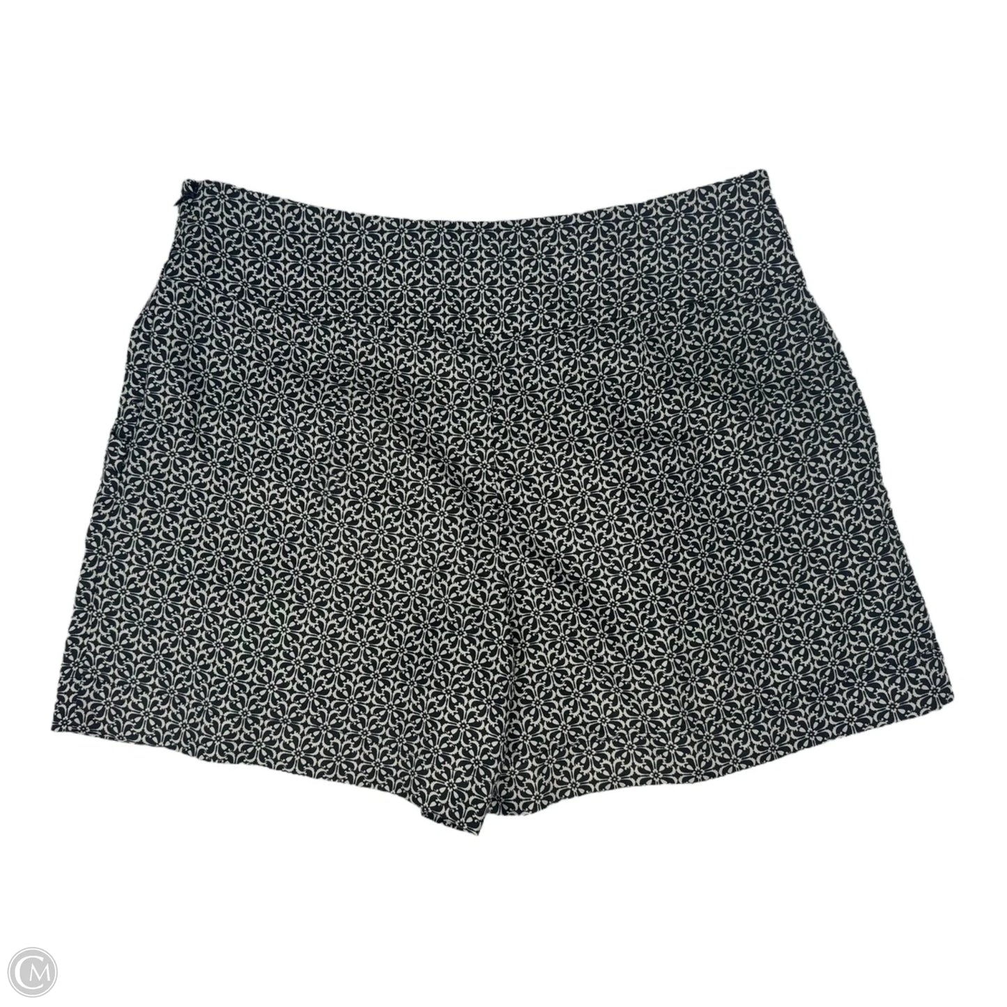 Shorts By Loft In Black & Cream, Size: 6