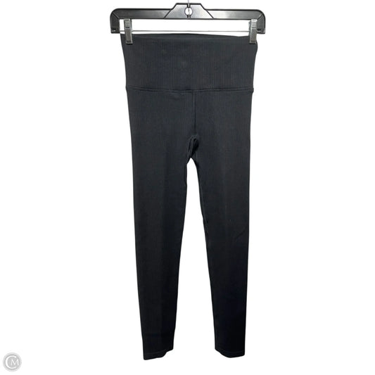Ribbed Athletic Leggings By All In Motion In Black, Size: M