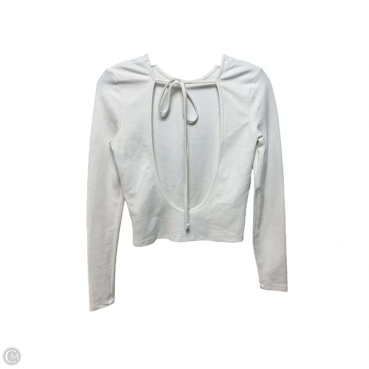 Top Long Sleeve By NA-KD In White, Size: S