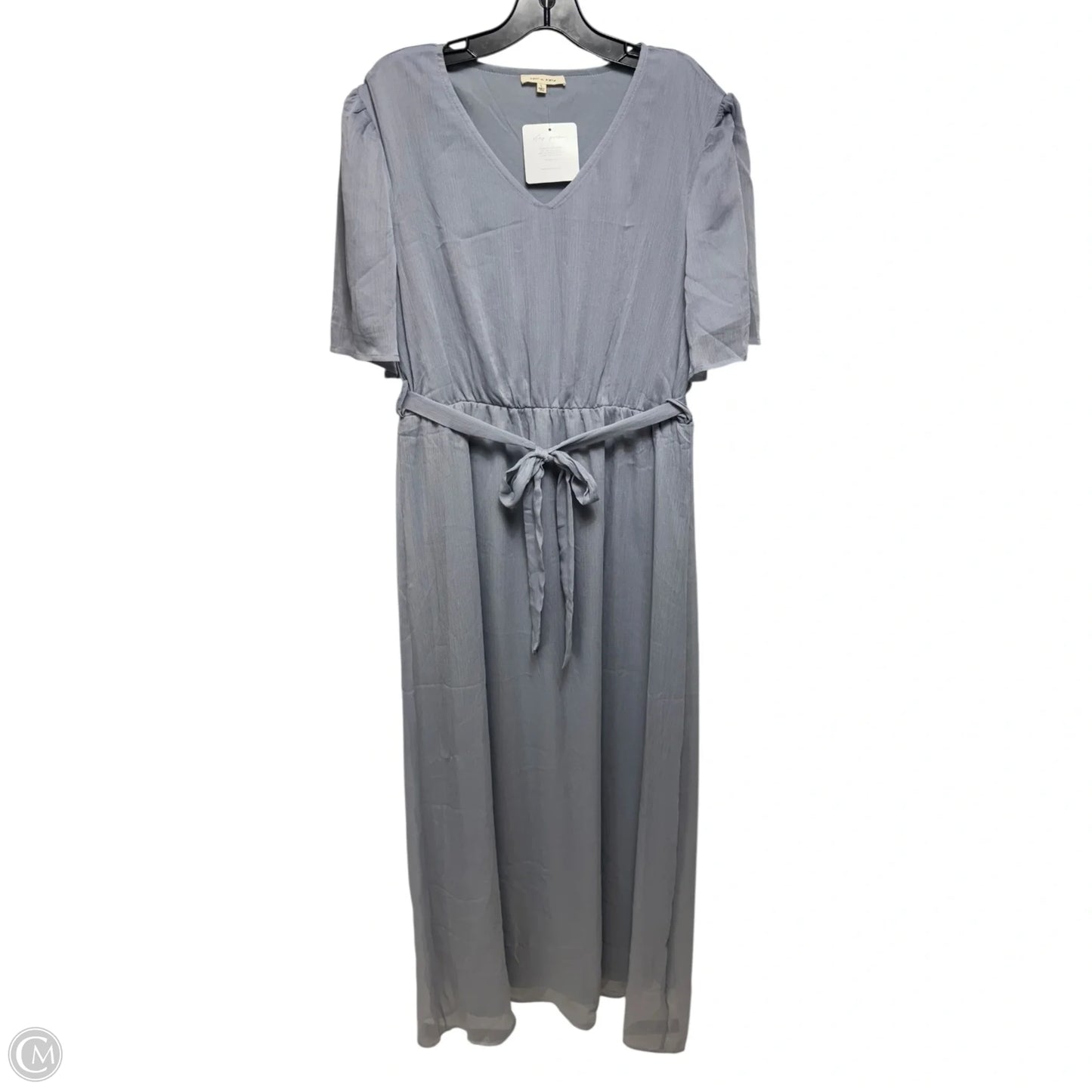 Dress Casual Maxi By Tea N Rose In Blue, Size: L