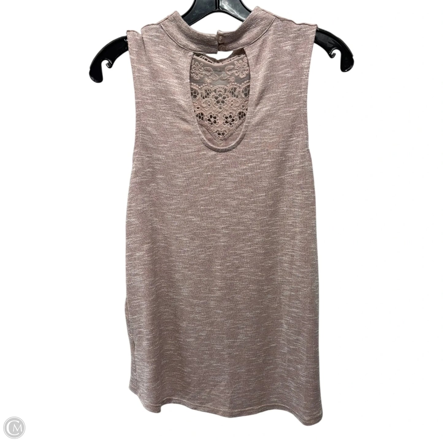 Top Sleeveless By Love Fire In Pink, Size: M