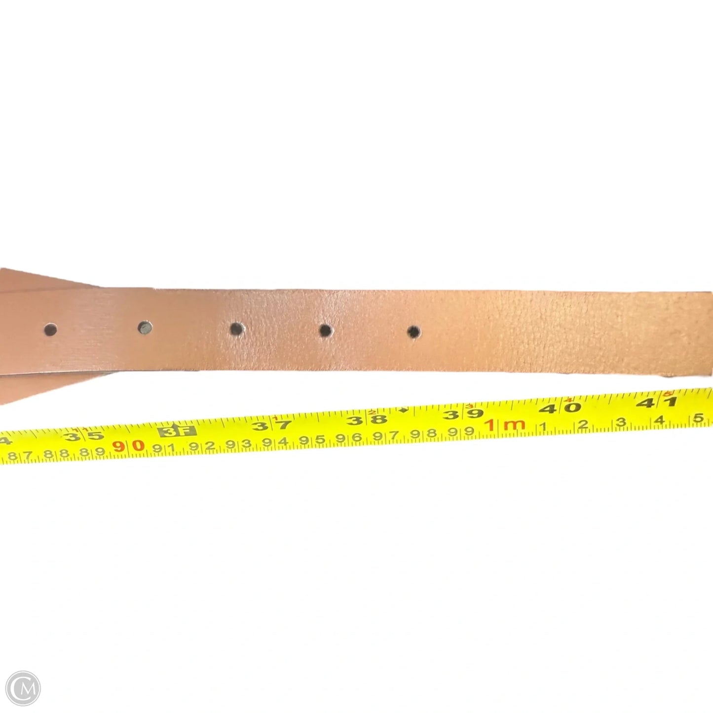 Wide Leather Belt with By J. Crew, Size: Medium