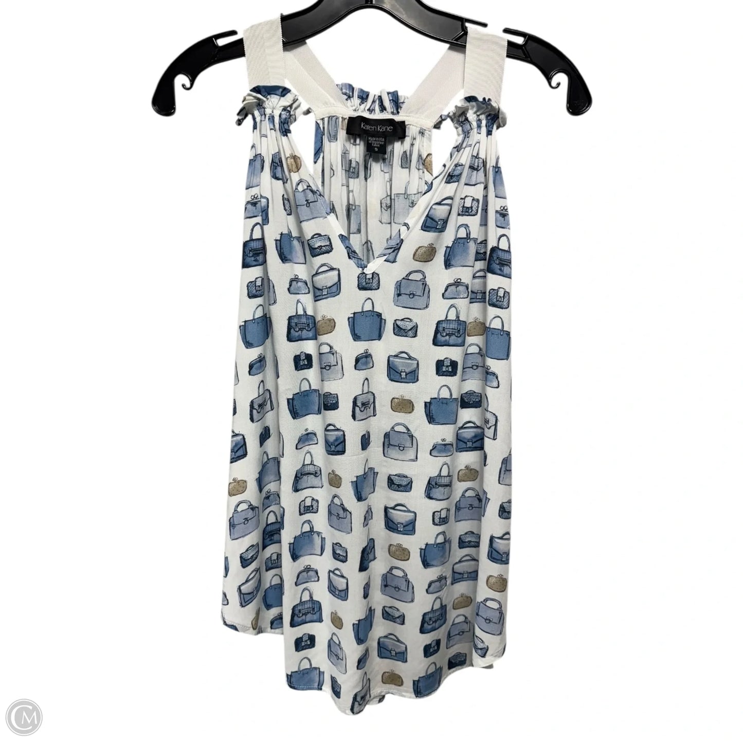 Top Sleeveless By Karen Kane In Multi-colored, Size: S