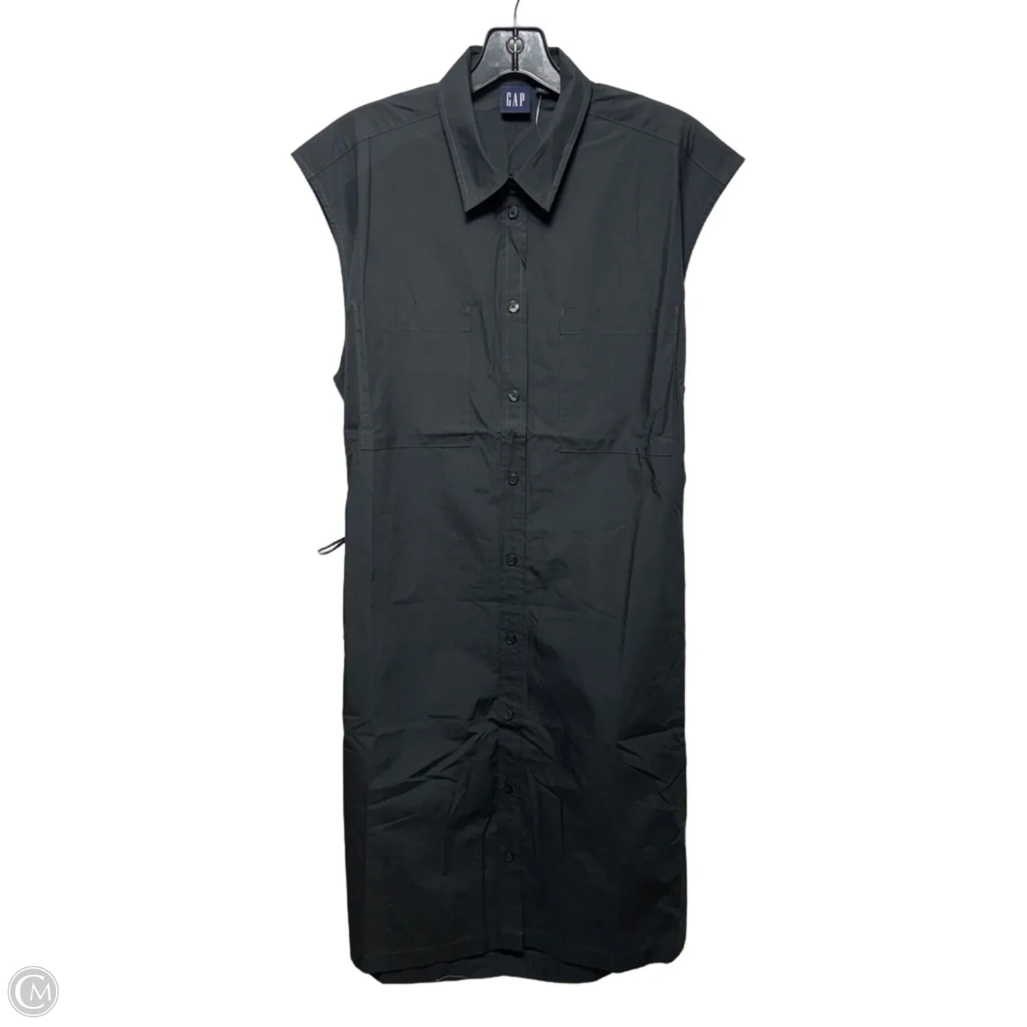 Dress Casual Midi By Gap In Black, Size: L Tall