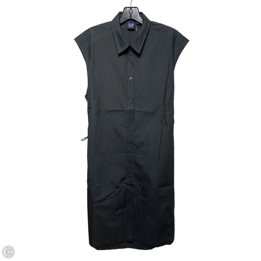 Dress Casual Midi By Gap In Black, Size: L Tall