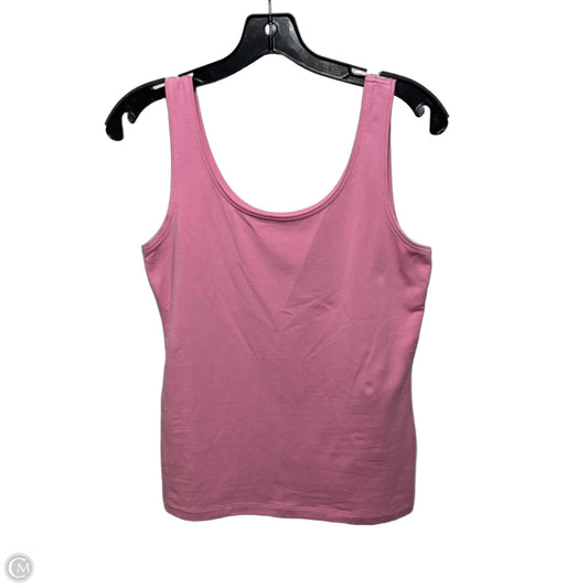 Tank Top By Talbots In Pink, Size: Sp
