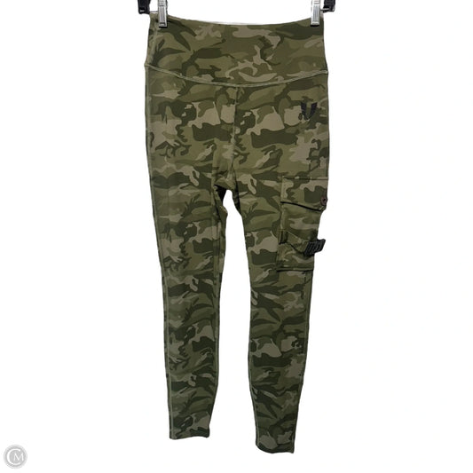 Athletic Leggings By firm abs In Camouflage Print, Size: L