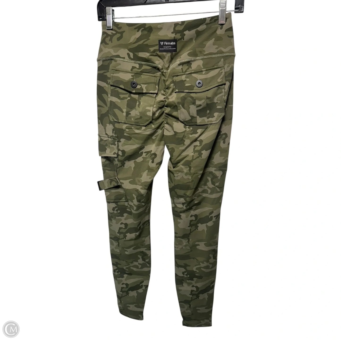 Athletic Leggings By firm abs In Camouflage Print, Size: L