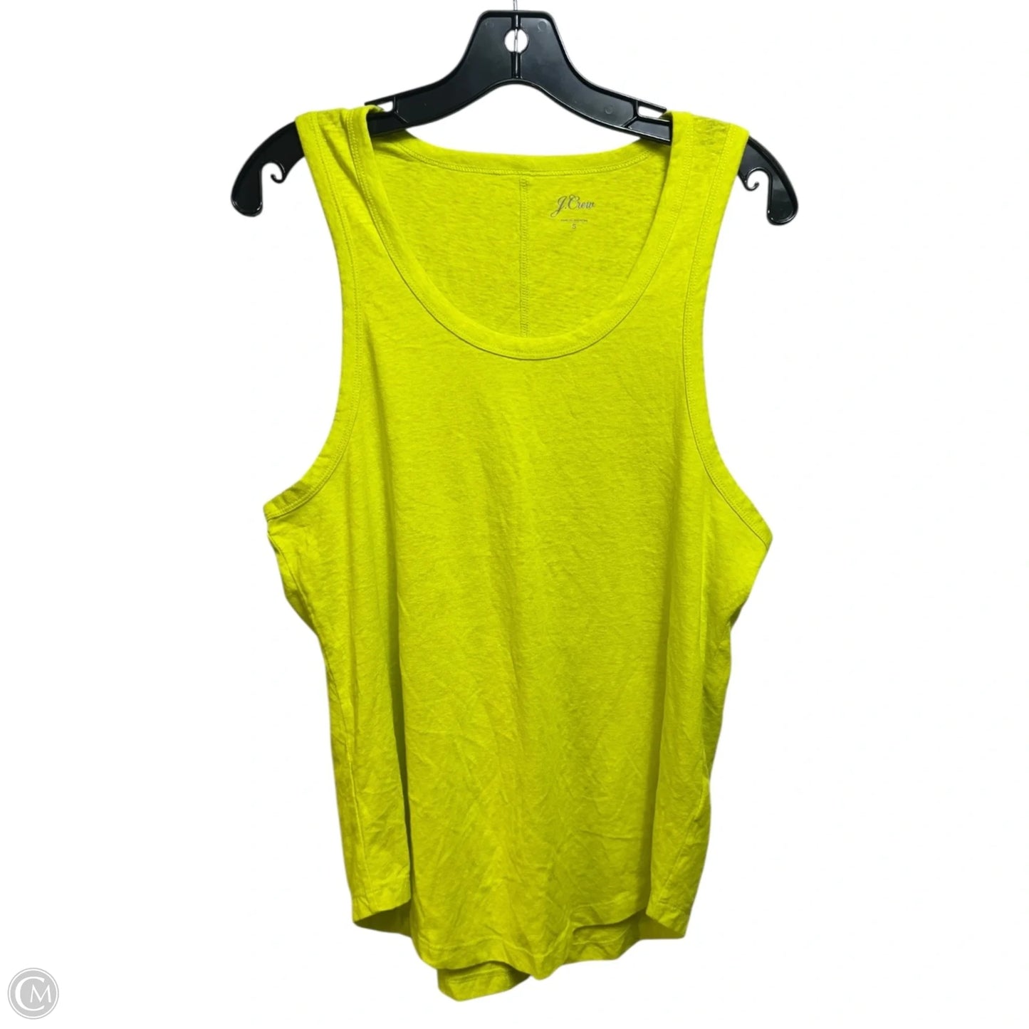 Tank Top By J. Crew In Yellow, Size: S