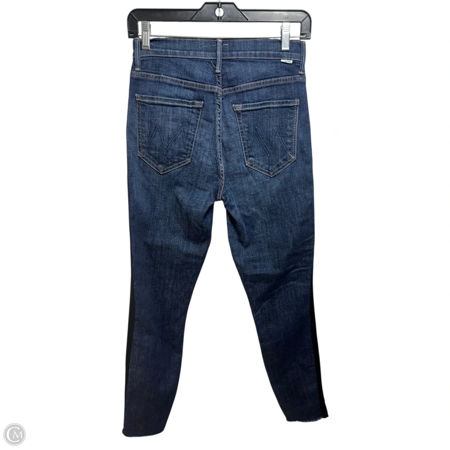 Stunner Ankle Fray Jeans Skinny By Mother In Blue Denim, Size: 4