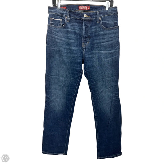 90s Loose High Rise Crop Jeans By Lucky Brand In Blue Denim, Size: 8/29