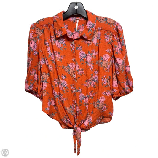 Celia Top By Free People In Floral Print, Size: S