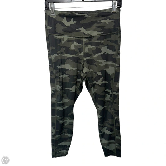 Athletic Leggings By Athleta In Camouflage Print, Size: Mp