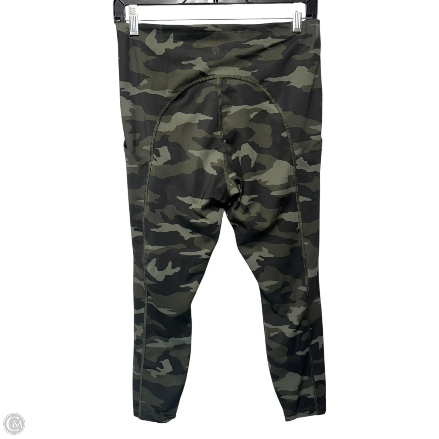 Athletic Leggings By Athleta In Camouflage Print, Size: Mp