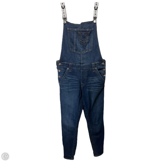 Overalls By True Religion In Blue Denim, Size: Xl