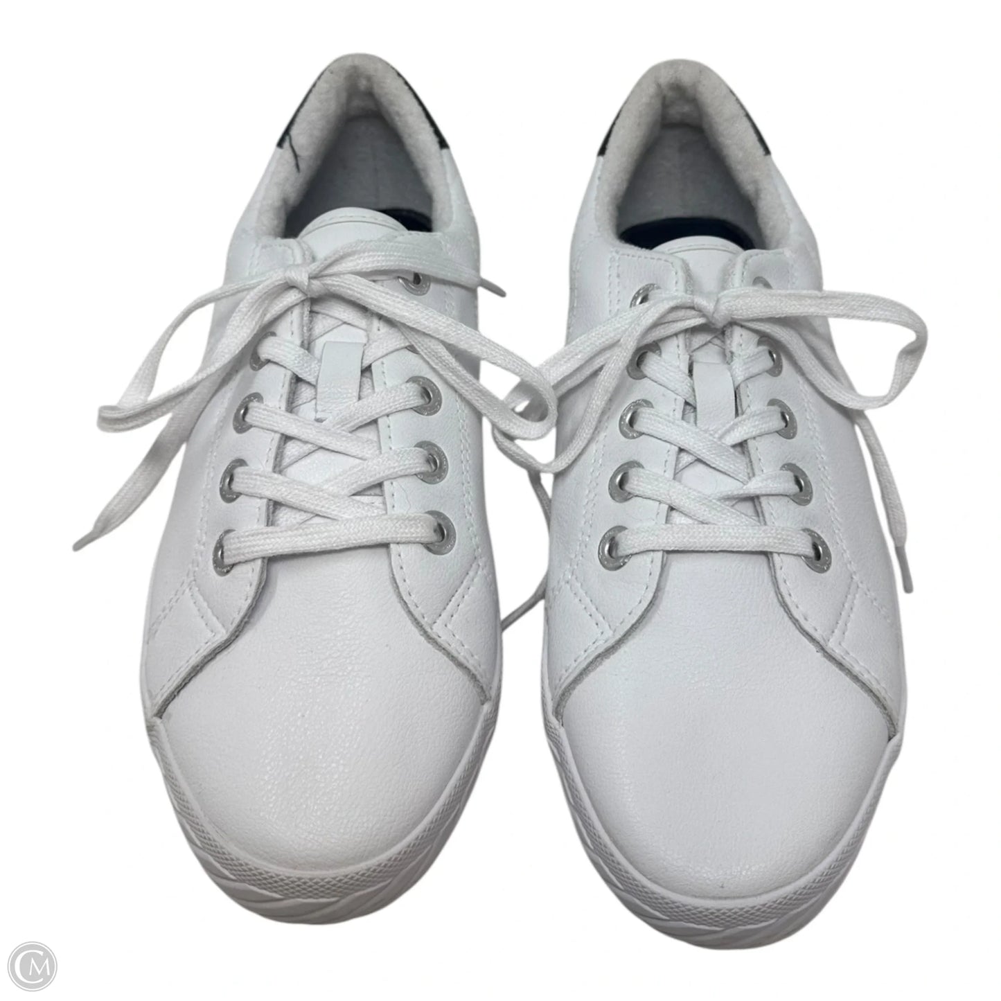 Leather Shoes Sneakers By Tommy Bahama In White, Size: 8