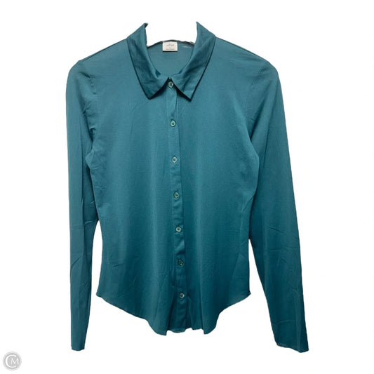 Top Long Sleeve By Wilfred In Green, Size: M