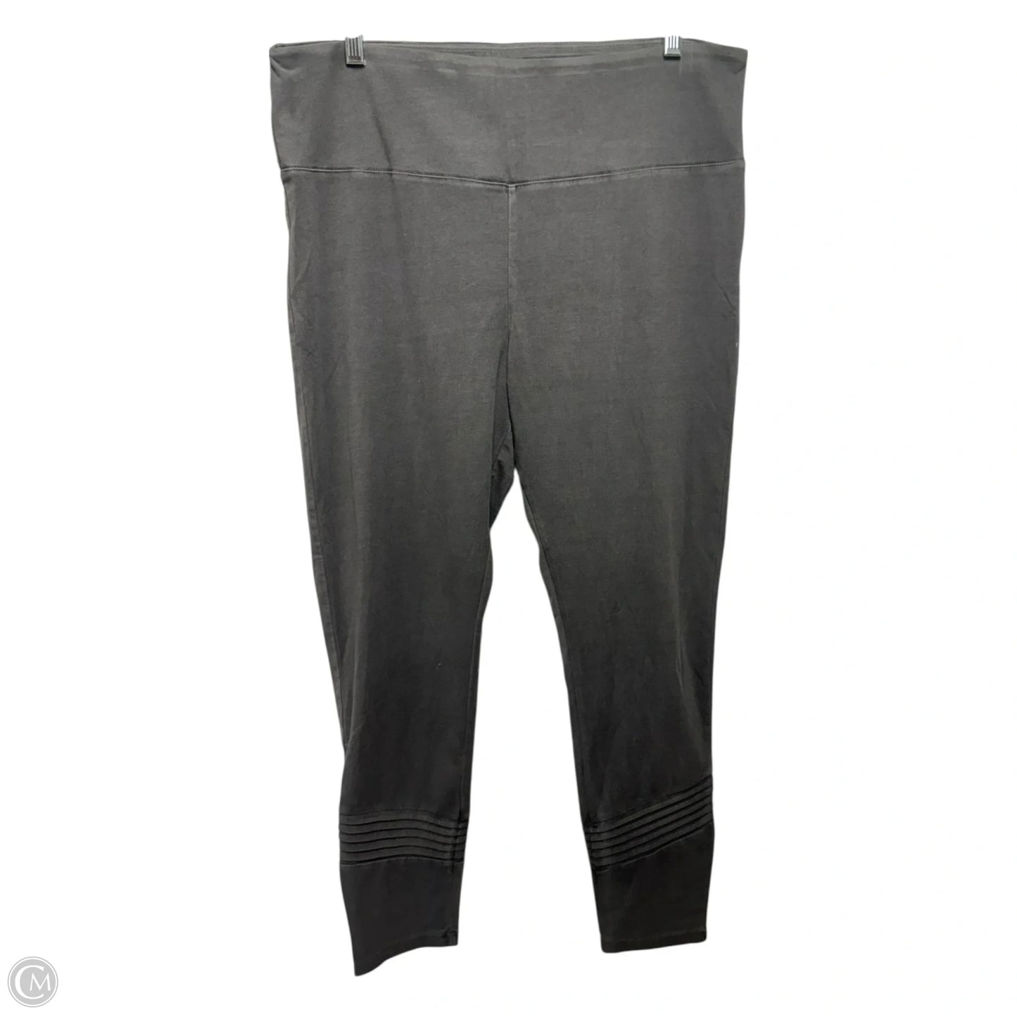 Pants Leggings By Soft Surroundings In Grey, Size: L