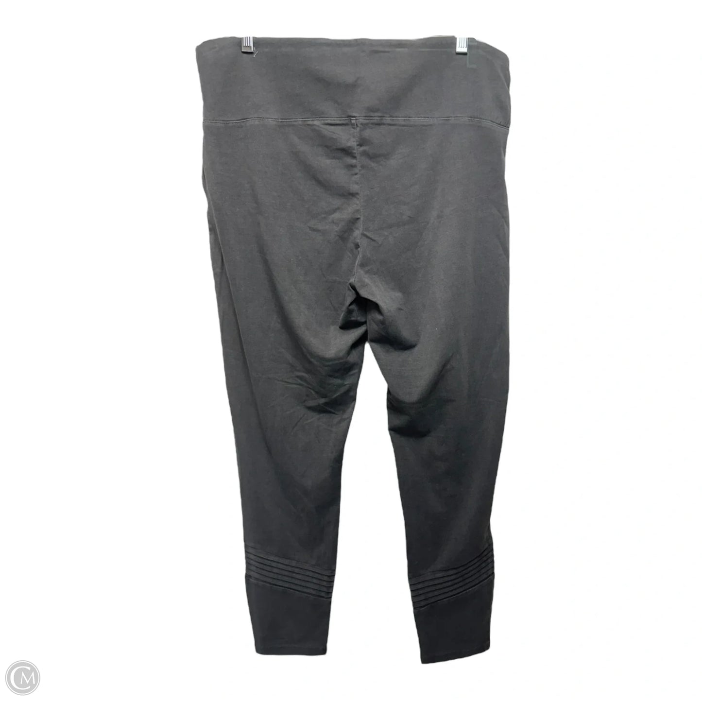 Pants Leggings By Soft Surroundings In Grey, Size: L