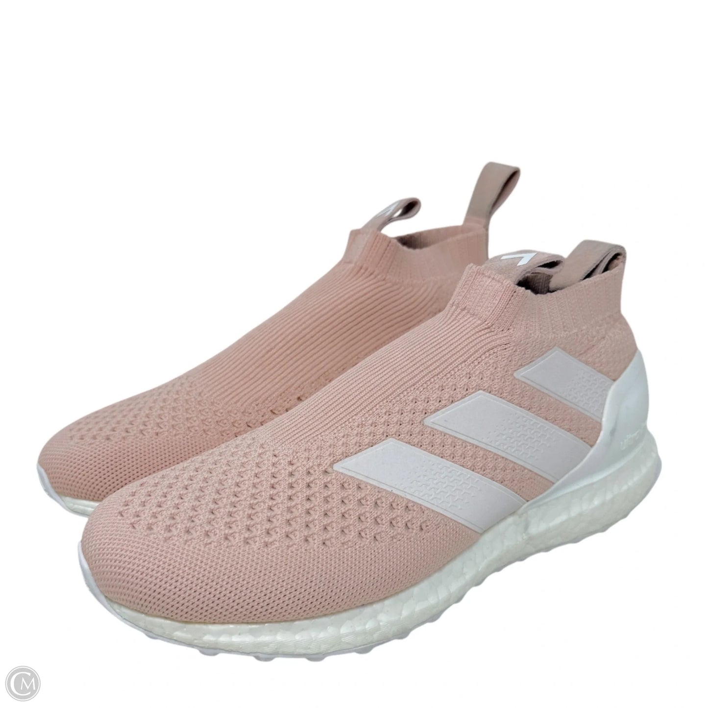 Ace 16+ Purecontrol Ultra Boost Flamingos Sneakers By Adidas X Kith In Pink, Size: 7