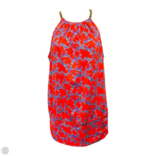 Bowen Halter Top Designer By Lilly Pulitzer In Animal Print, Size: S