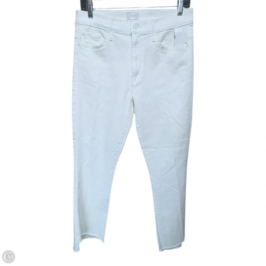 The Insider Crop Steep Fray Jeans By Mother In Fairest Of Them All, Size: 8/29