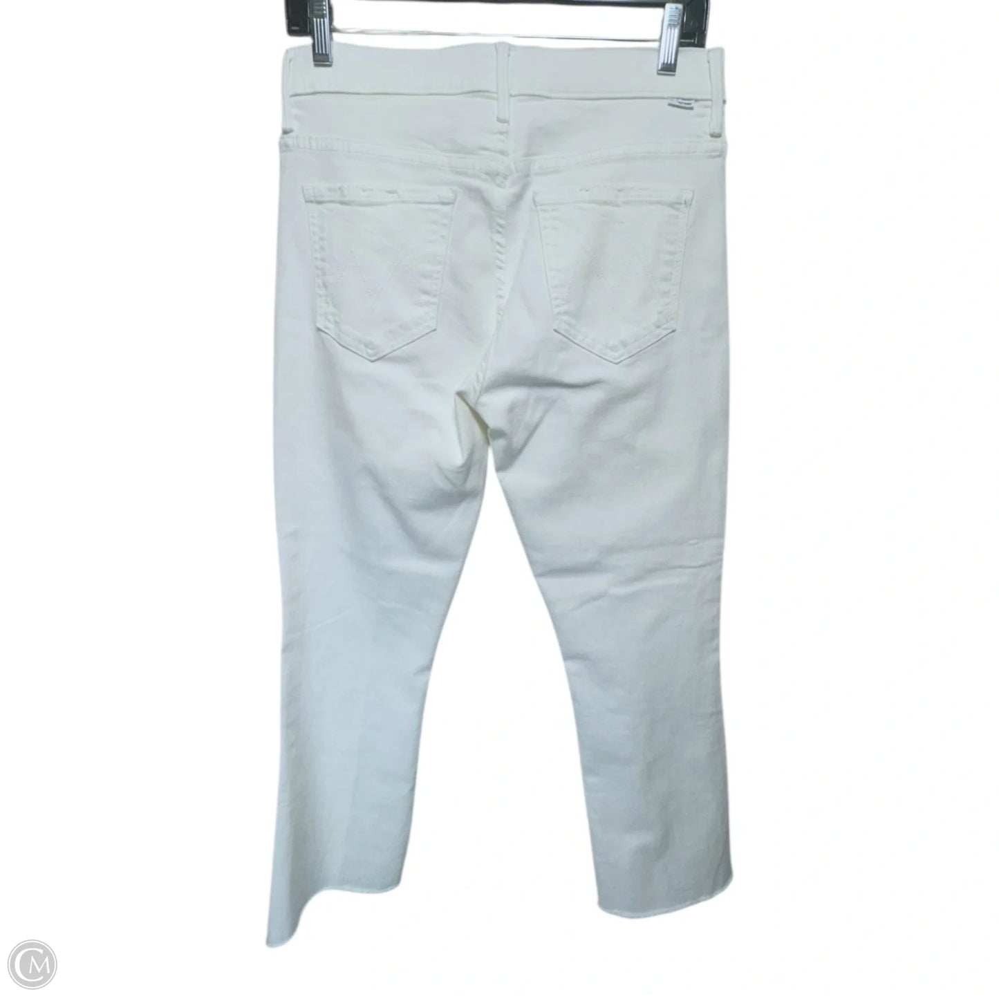 The Insider Crop Steep Fray Jeans By Mother In Fairest Of Them All, Size: 8/29