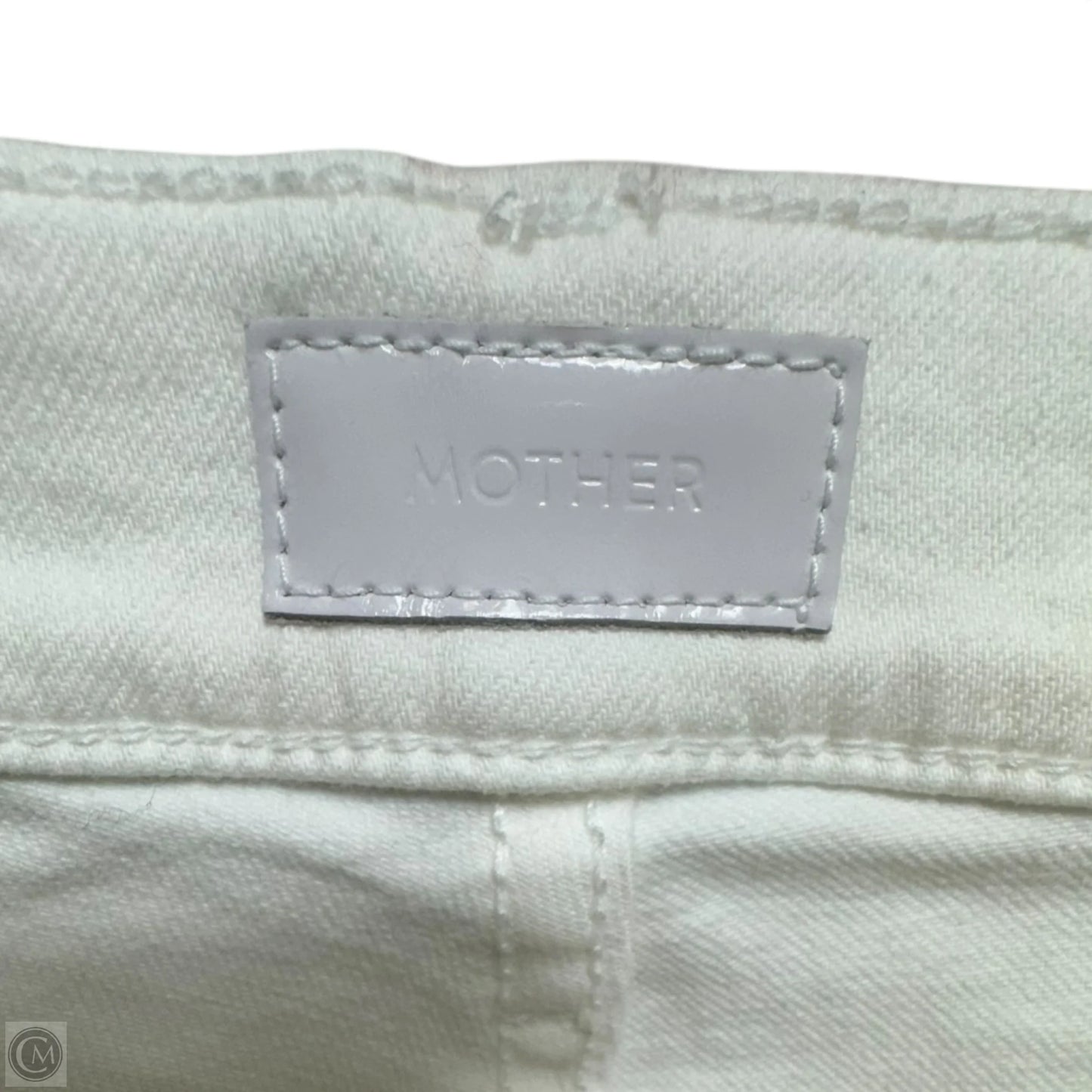 The Insider Crop Steep Fray Jeans By Mother In Fairest Of Them All, Size: 8/29