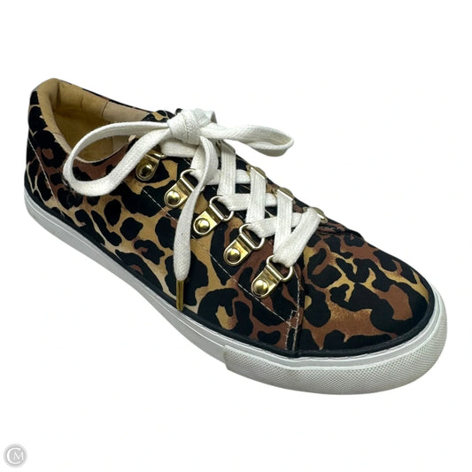 Lux Hallie Sneaker Designer By Lilly Pulitzer In Leopard Print, Size: 7.5