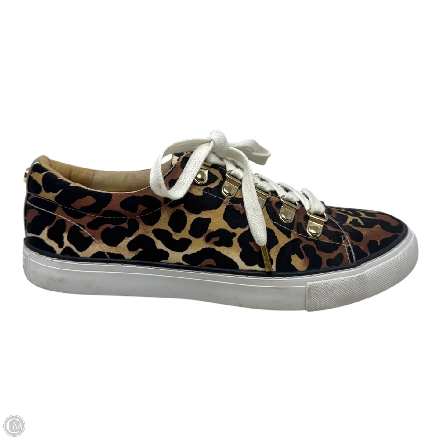 Lux Hallie Sneaker Designer By Lilly Pulitzer In Leopard Print, Size: 7.5
