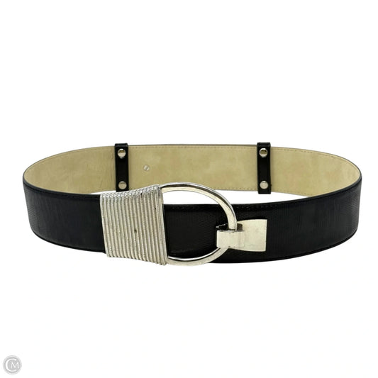 Wide Adjustable Faux Leather Belt
