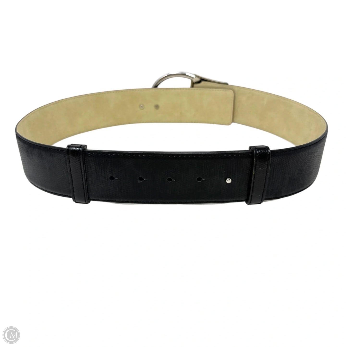 Wide Adjustable Faux Leather Belt