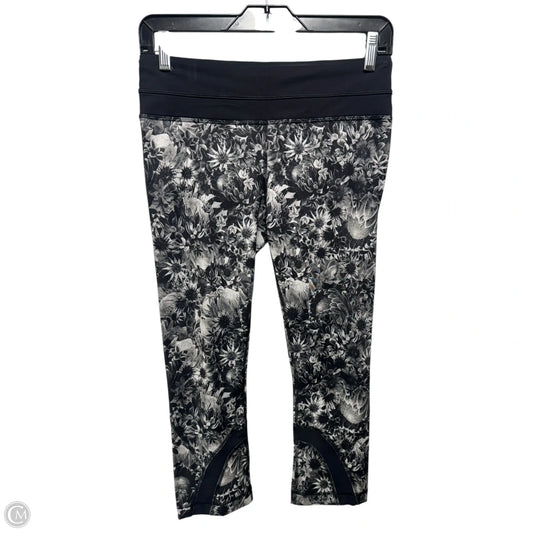 Run: Inspire Crop II Leggings Capris By Lululemon In Run: Inspire Crop II, Size: 6